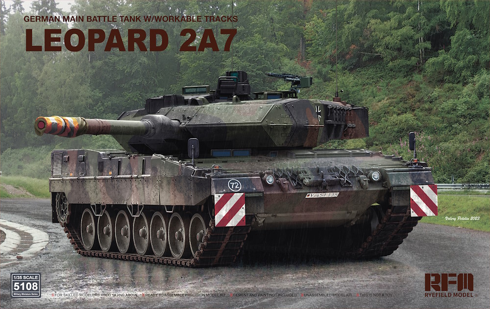 Leopard 2A7 Main Battle Tank w. Workable Tracks Leopard 2A7 Main Battle Tank w. Workable Tracks