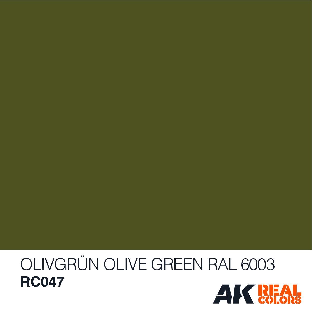 Olivgrün – Olive Green RAL 6003