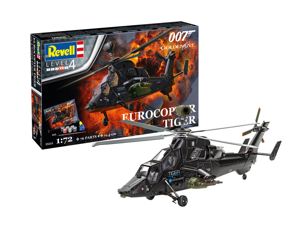 Geschenkset James Bond "Eurocopter Tiger"