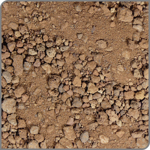 Diorama Texture No. 1 Brown Earth & Pebbles - Braune Erde & Kieselsteine