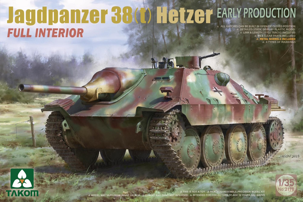 Jagdpanzer 38(t) Hetzer - Early Production - Full Interior