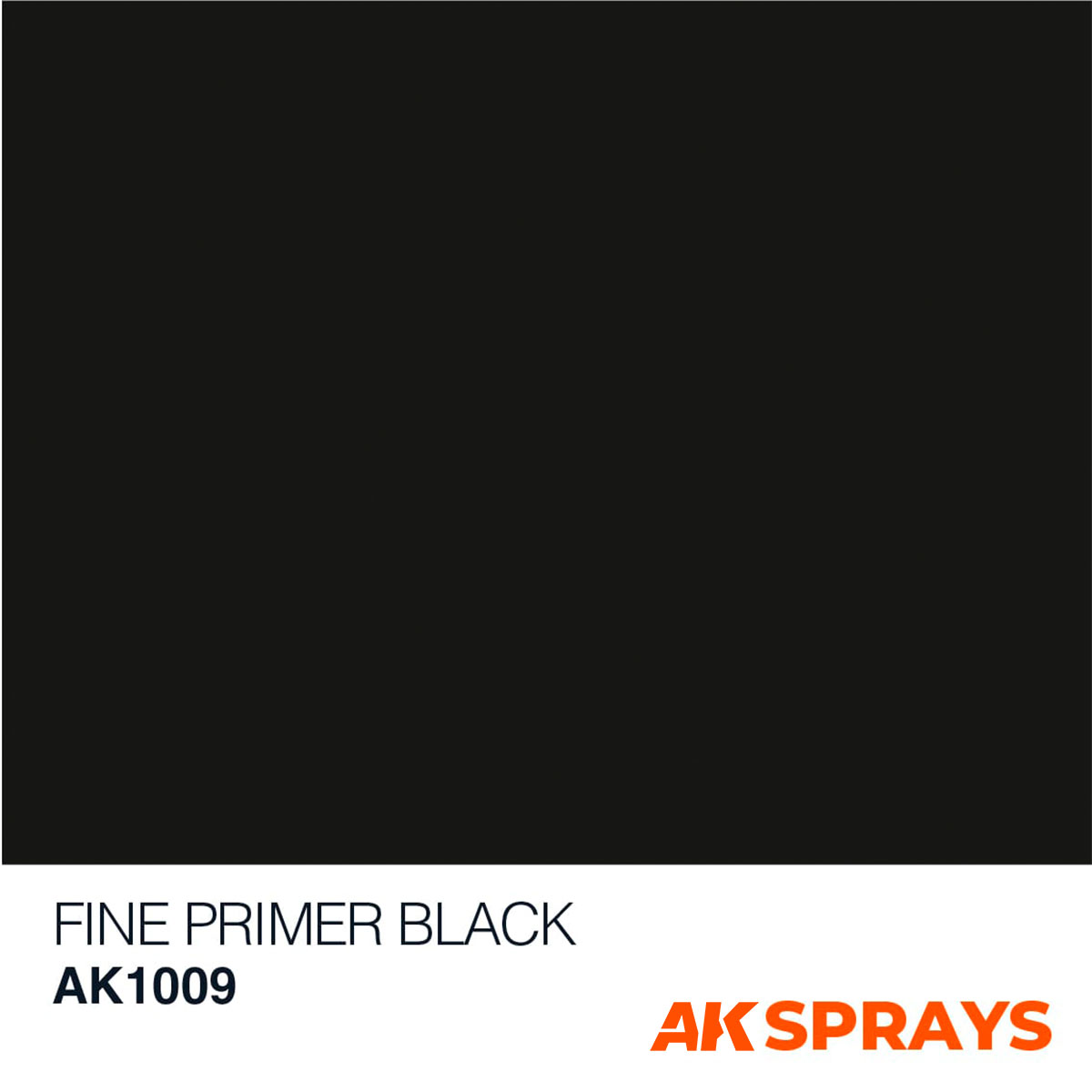 Fine Primer Black Spray