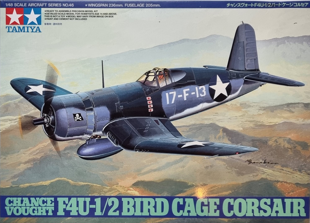 Chance Vought F4U-1/2 Bird cage Corsair