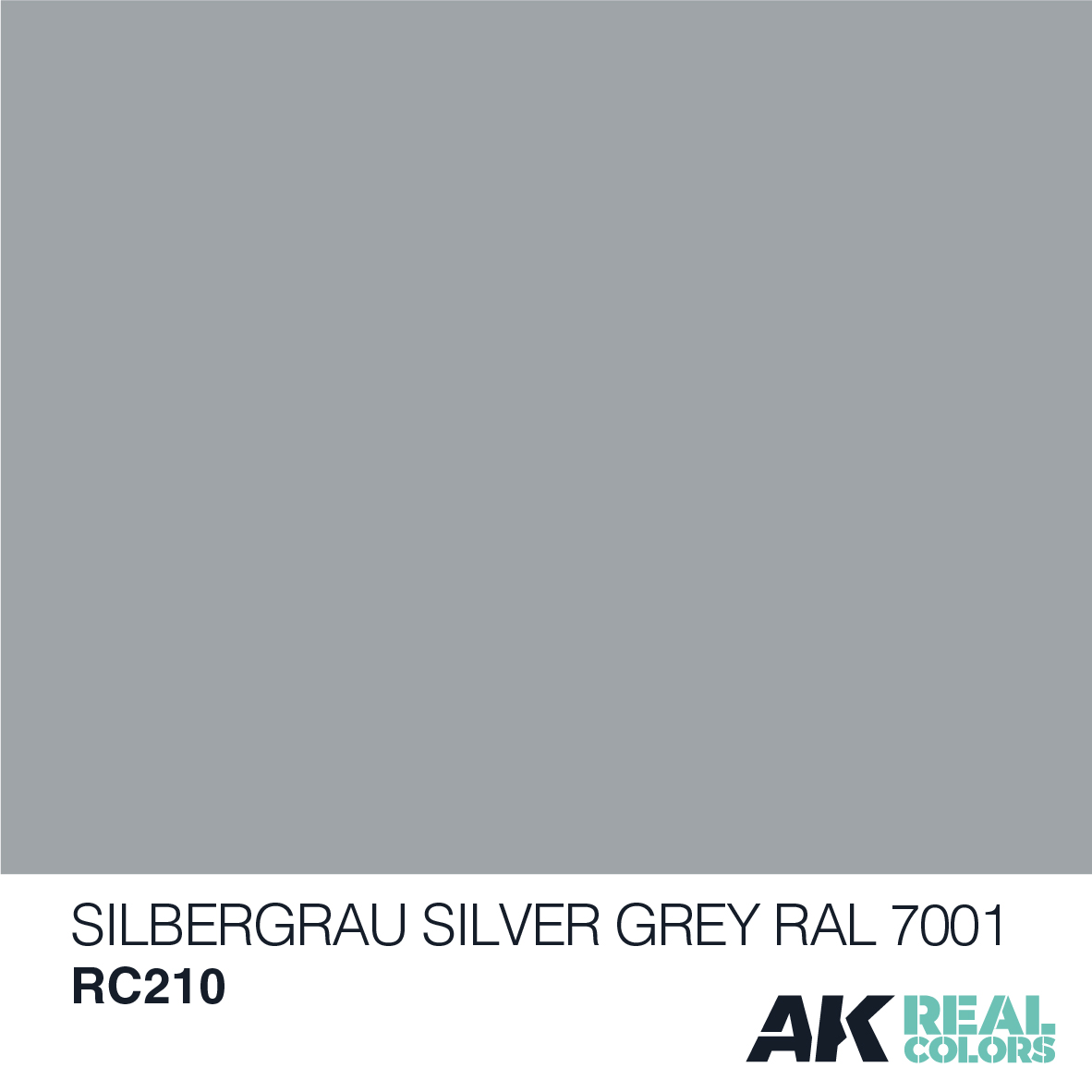 Silbergrau -Silver Grey RAL 7001