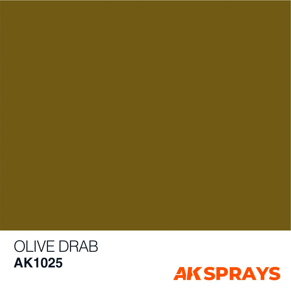 Olive Drab Color Spray