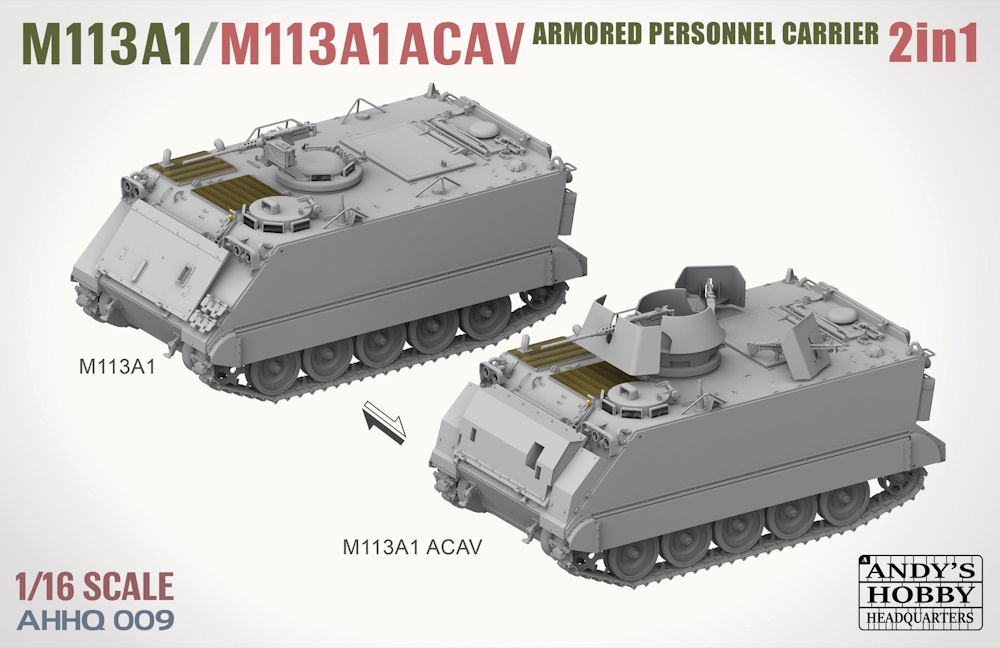 M113 A1 /M113 A1 ACAV - 2 in 1 Kit