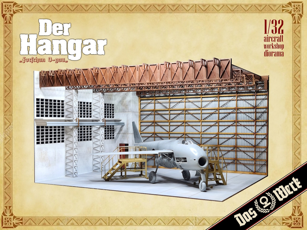 Der Hangar - Aircraft Workshop Diorama Der Hangar - Aircraft Workshop Diorama