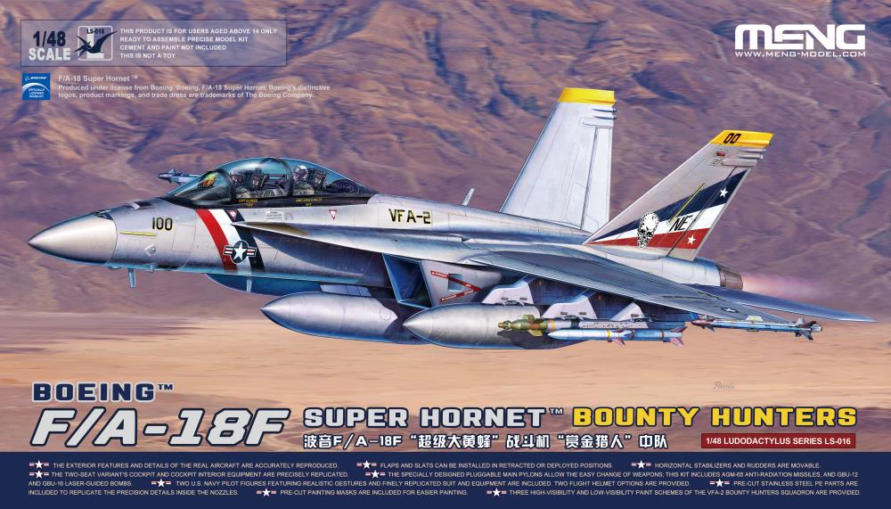 Boeing F/A-18F - Super Hornet - Bounty Hunter