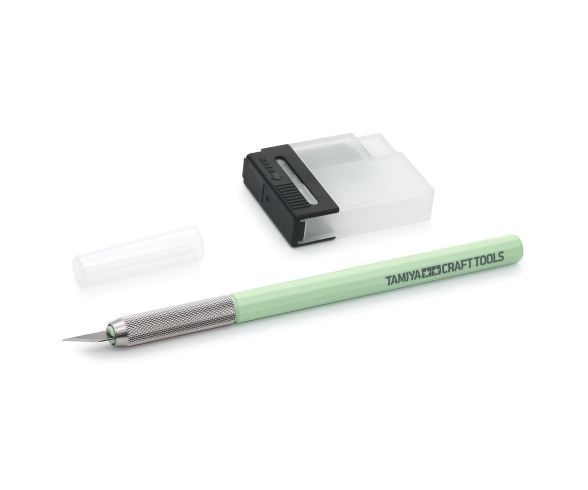 Bastelmesser m. 25 Klingen - Mint-Grün - Modeller's Knife