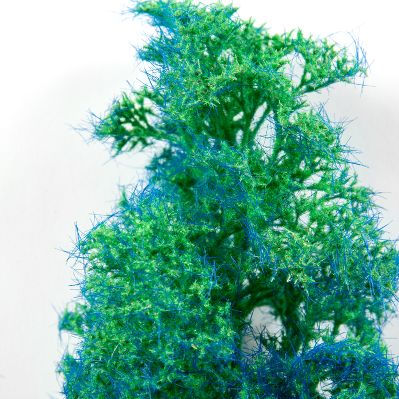 Blue-Green - Fantasy Bushes