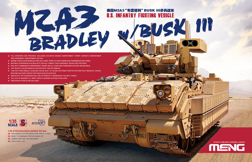 M2A3 Bradley w/BUSK III U.S. Infantry Fighting Vehicle