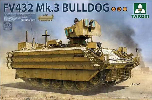 FV432 Mk.3 Bulldog British APC (2 in 1)