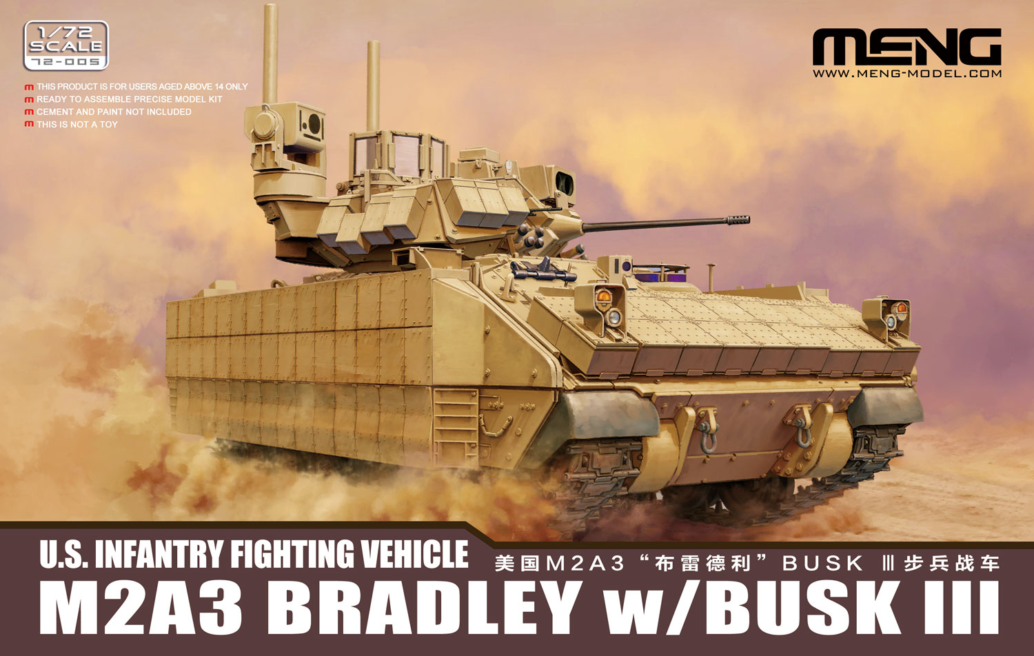 U.S. Infantry Fighting Vehicle M2A3 Bradley w/BUSK II
