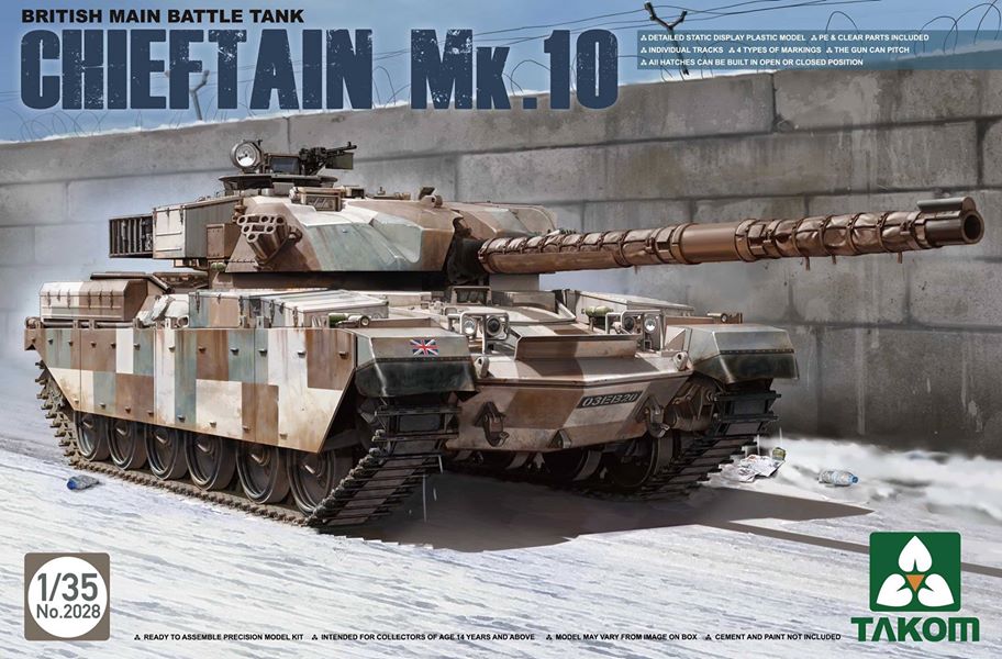 Chieftain Mk.10 - British Main Battle Tank