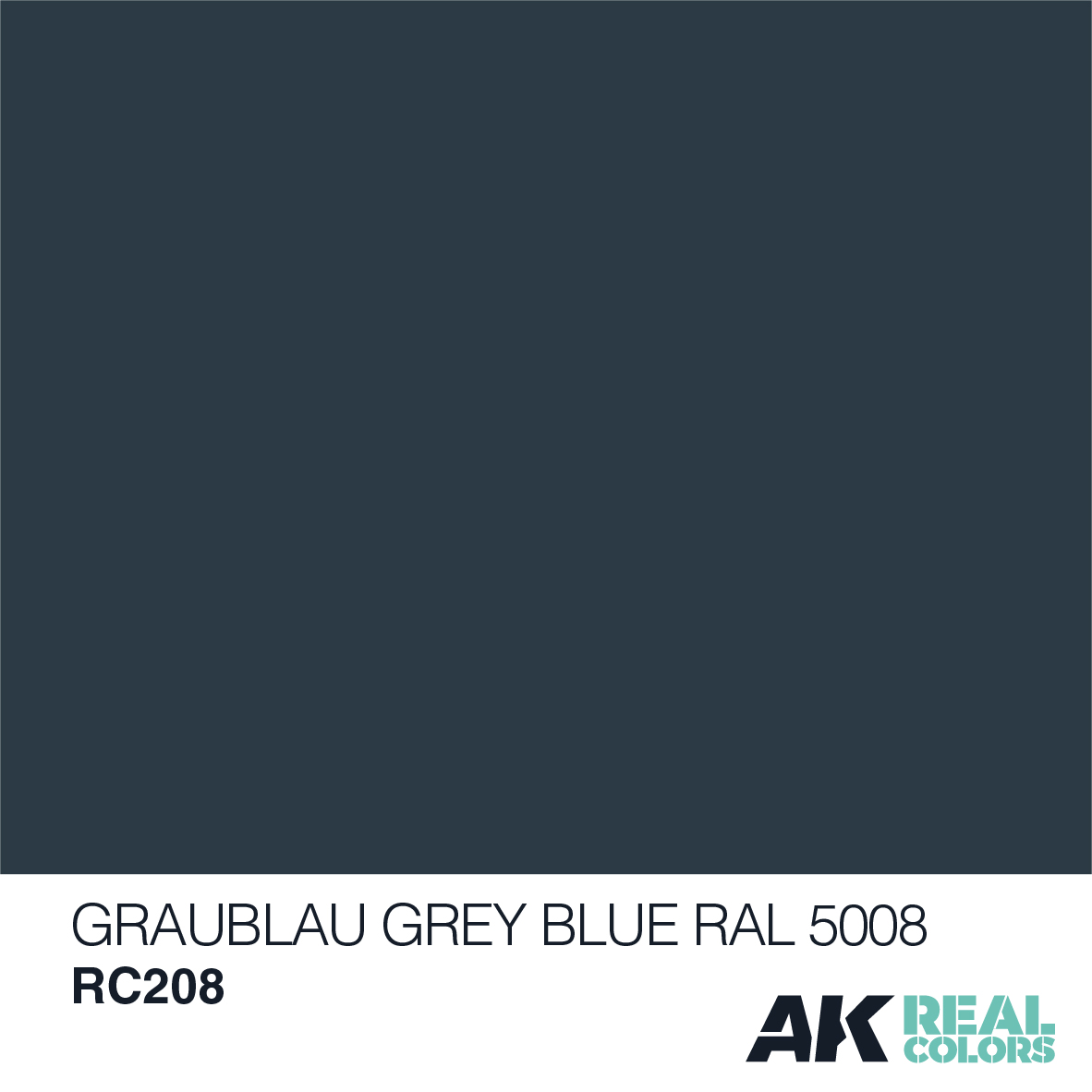 Graublau - Grey Blue RAL 5008