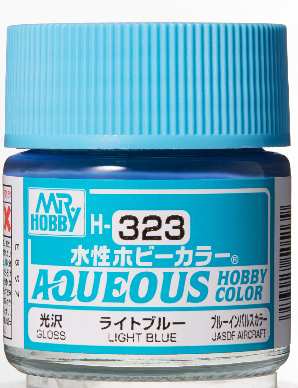 Mr. Aqueous Hobby Color - Light Blue - H323 - Hellblau