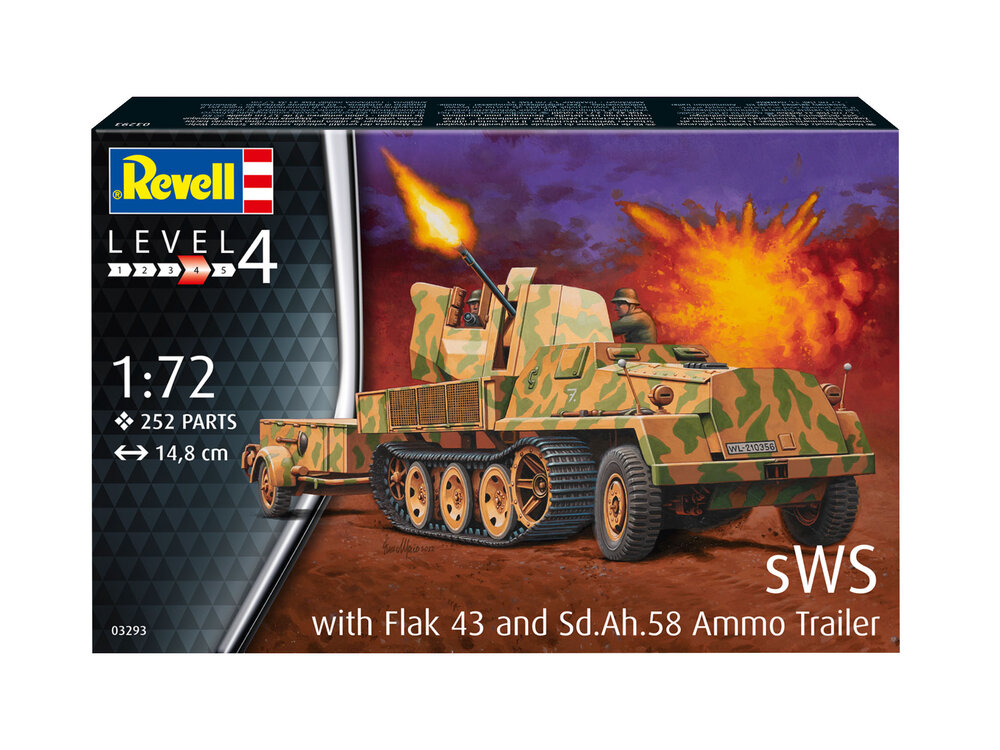 sWS with Flak43 and Sd.Ah58 Ammo Trailer
