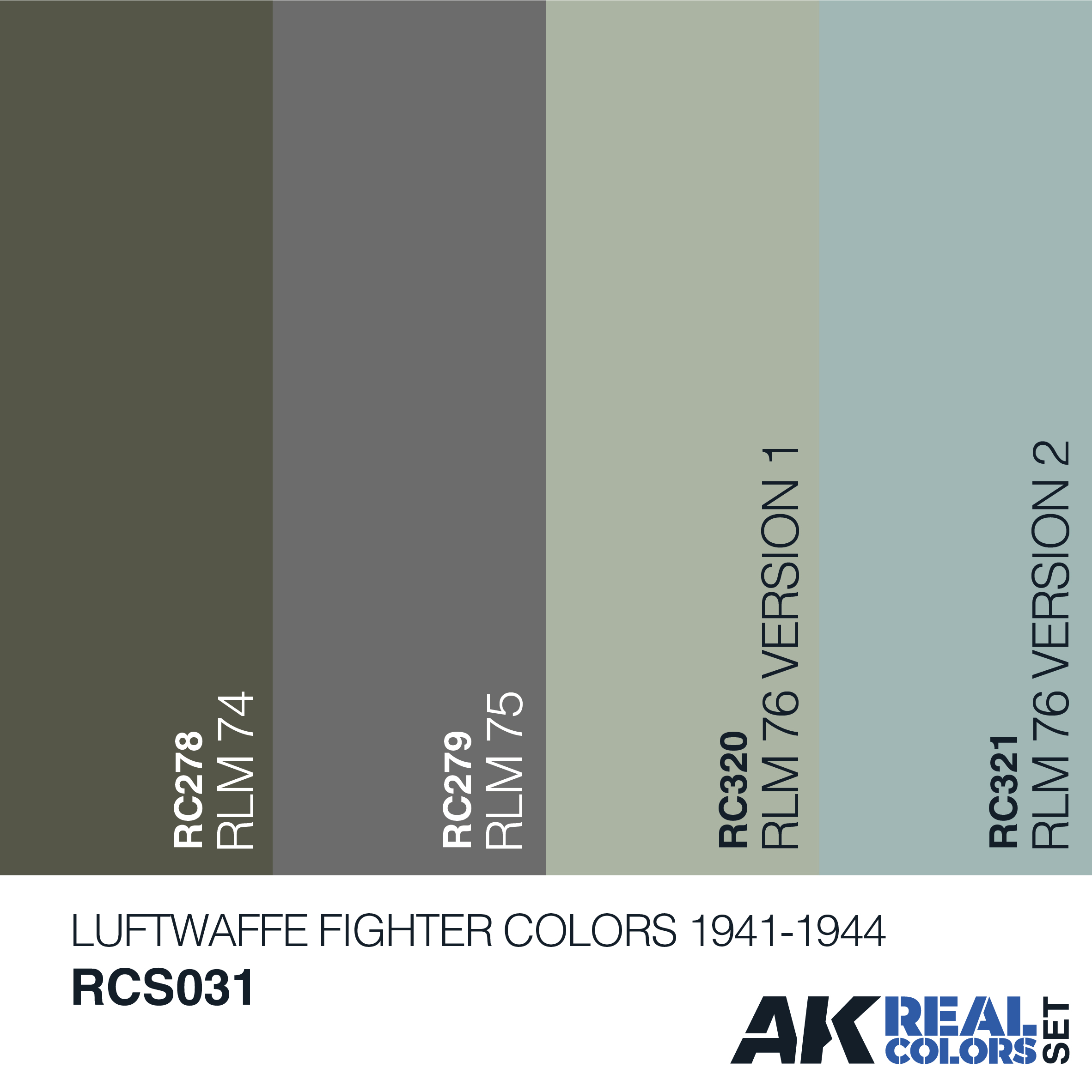 Luftwaffe Fighter Colors 1941-1944