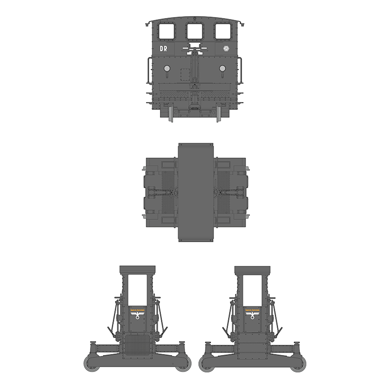 Breuer IV Rail Shunter - Breuer IV Lokomotor