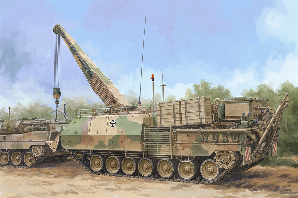 Bergepanzer BPz3A1 “Buffalo” ARV - "Büffel"