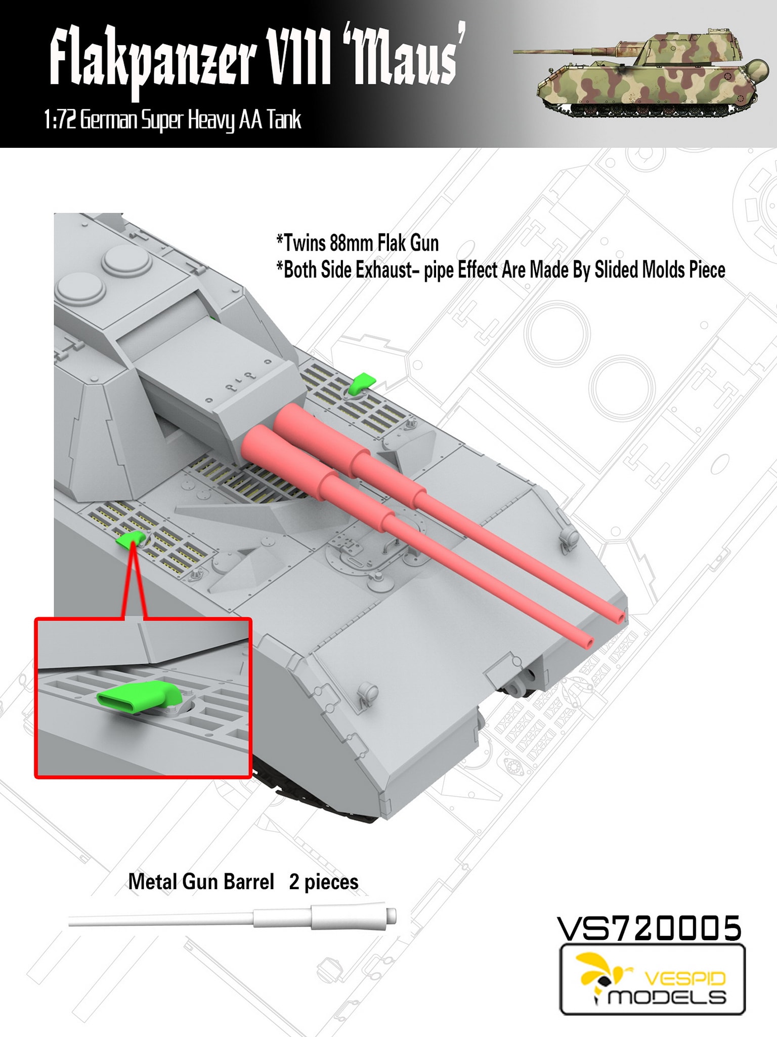 Flakpanzer VIII Maus Flakpanzer VIII Maus