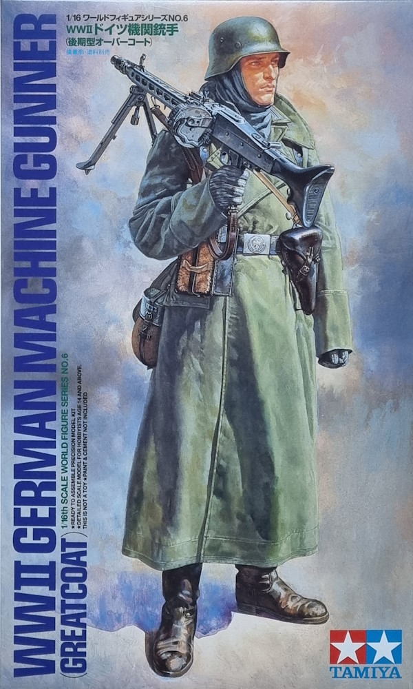 WWII German Machine Gunner