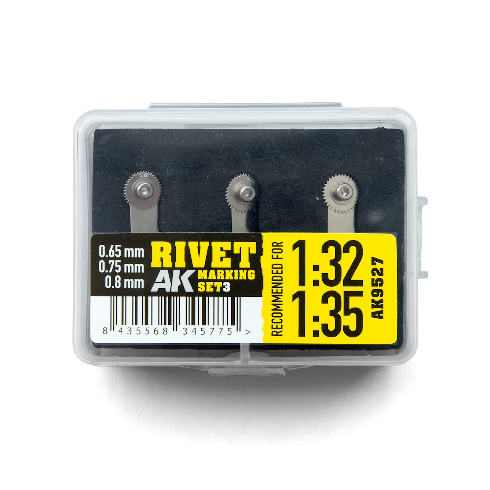 Rivet Marking Set 3 - For 1:32 and 1:35 Scale