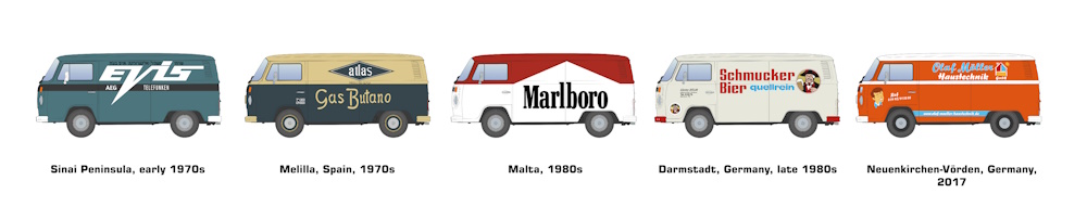 T2 Model 1972 Commercial Van