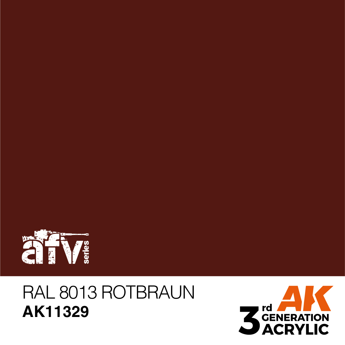 RAL 8013 Rotbraun – AFV