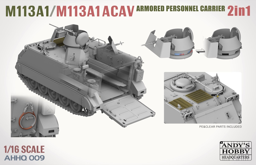 M113 A1 /M113 A1 ACAV - 2 in 1 Kit