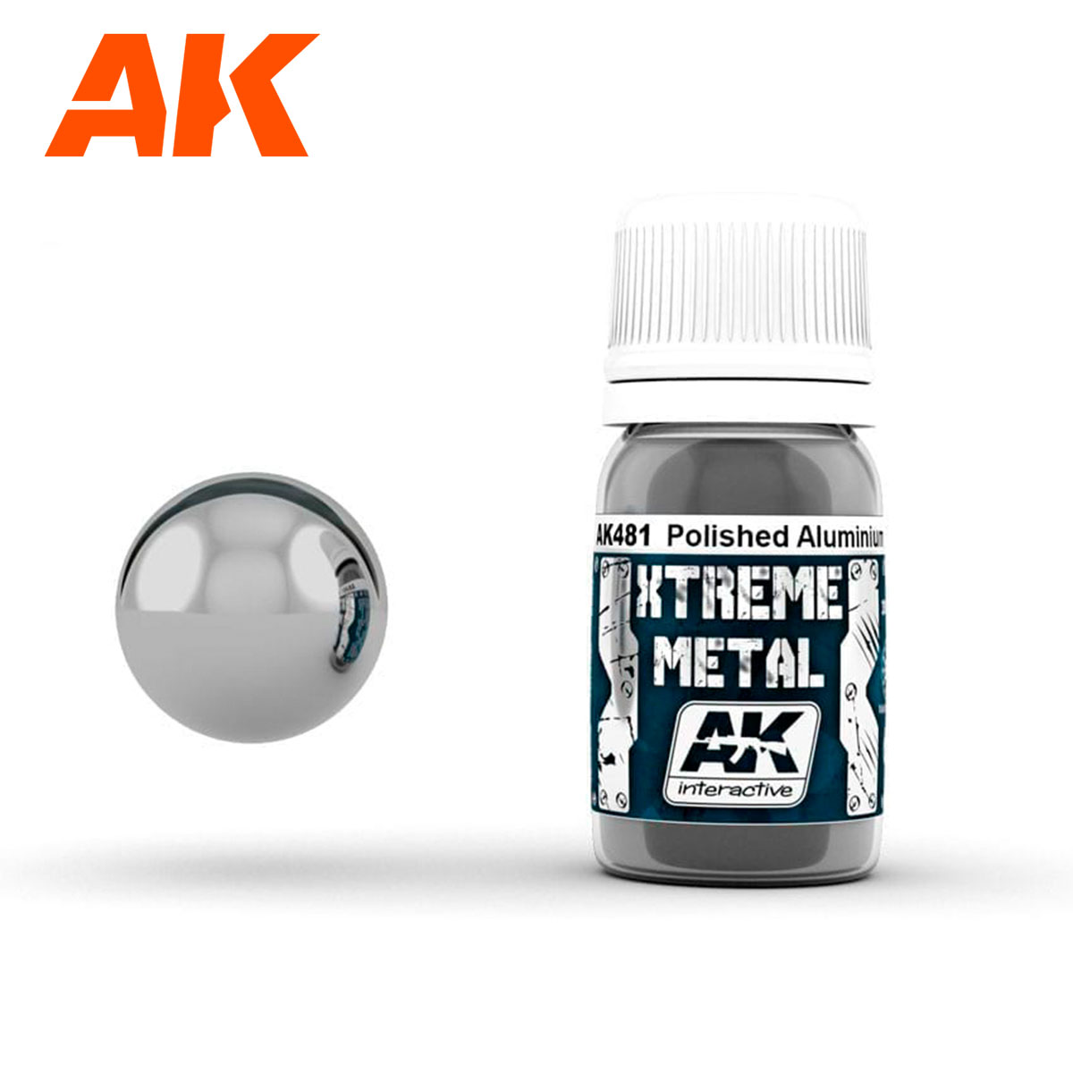 XTREME METAL Polished Aluminium 30ml